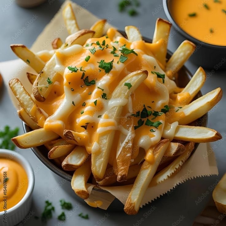 Masala Cheese Fries